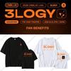 Футболка CNBLUE 3LOGY Концертная с тем же принтом Унисекс Женская Высококачественная Летняя Хлопковая Короткий Рукав Кодовое Имя BLUE Топы для Фанатов