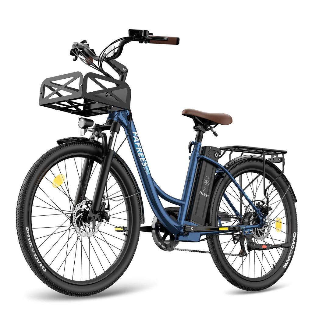 FAFREES F26 Lasting Urban Commuting Electric Bicycle 36V25Ah Battery 250W Motor 26 Inch City Tires 120KM Max Range E-Bike