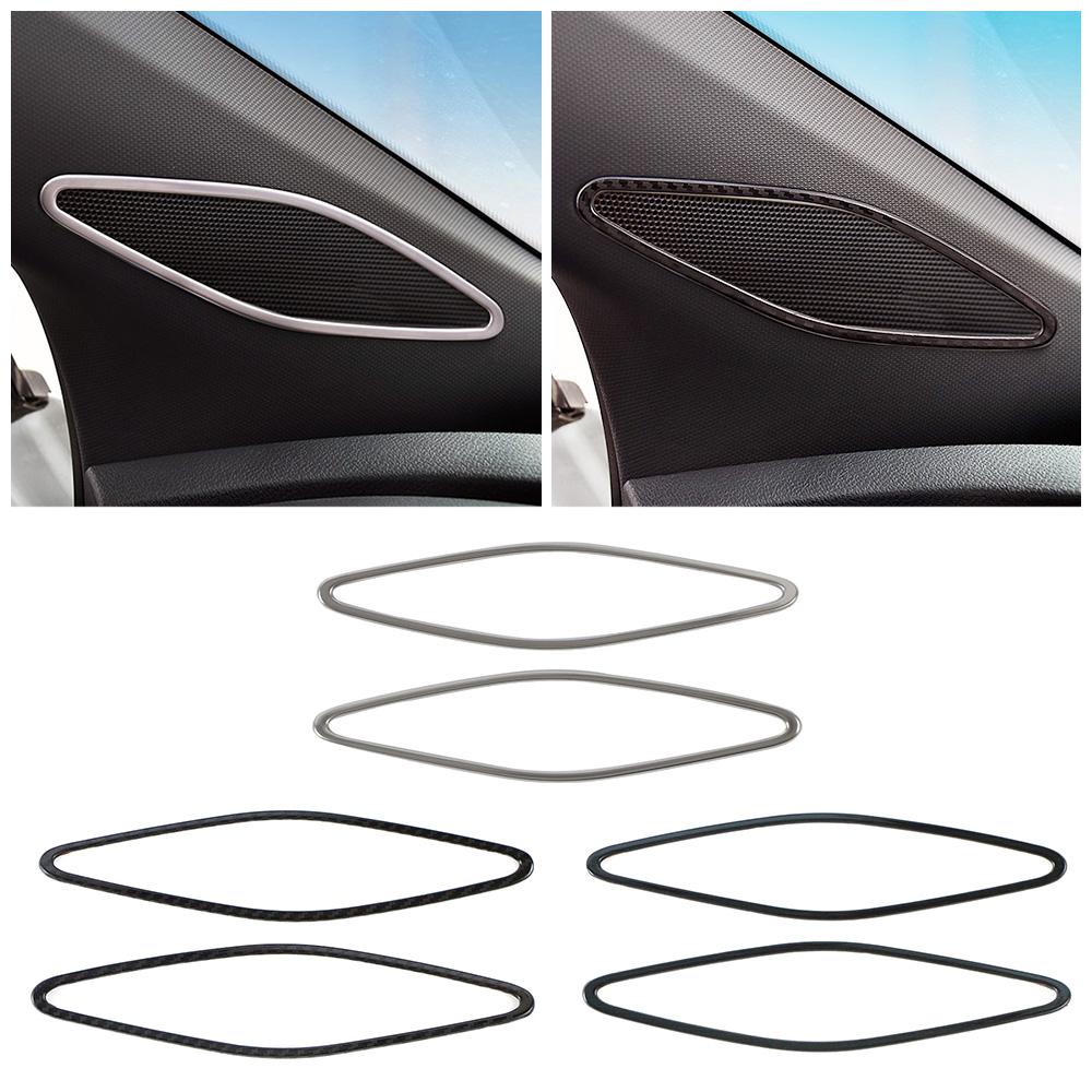 For Volkswagen VW ID.4 ID4 2024 2024 2024 Car A Pillar Audio Speaker Cover Frame Trim Interior Decorate Accessory Refit Sticker