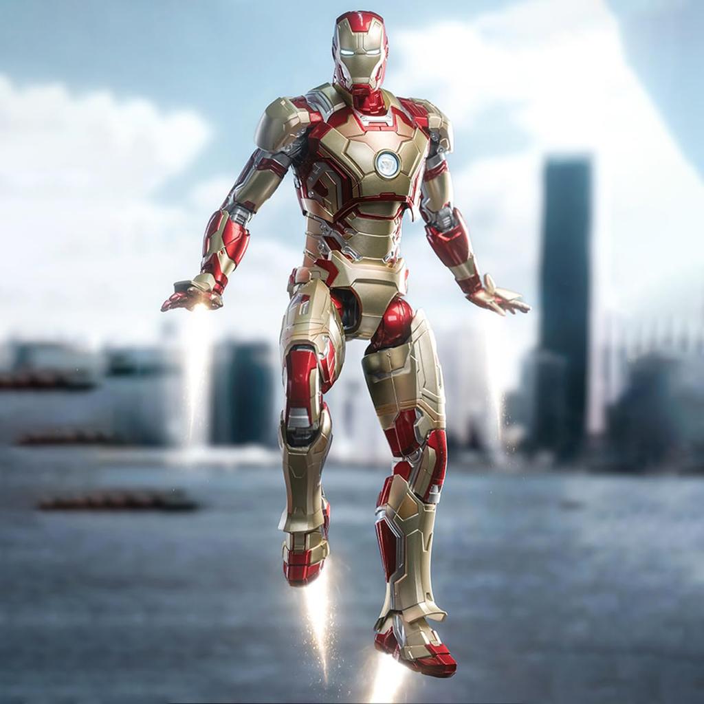 HiPlay Infinity Saga Iron Man MK42 Высота 260 мм Пластиковая модель Сборочный комплект приблизительно. 1/7 Цветовая кодировка