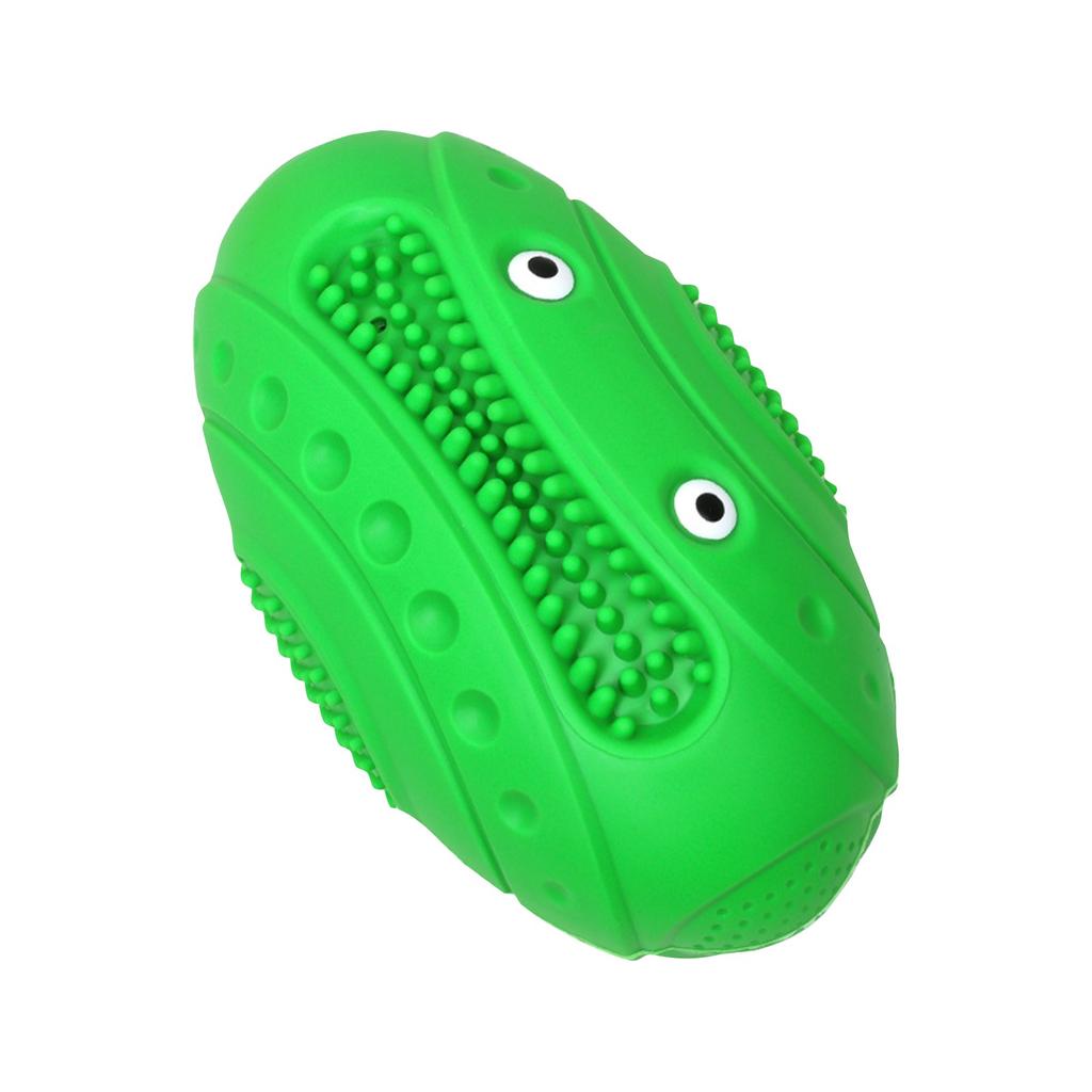 Пищащая игрушка для жевания собак, которая любит жевать. Интерактивный футбол для прорезывания зубов для здоровья.