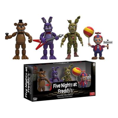 Набор из 5 аниме-фигурок, сборные игрушки, Пять ночей у Фредди Fnaf, милая фигурка, ПВХ-модель, Фредди То