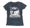 Футболка Hysteric Glamour в стиле ретро 90-х, переиздание, угольного цвета, для мужчин и женщин, графическая футболка Y2k с коротким рукавом, унисекс, мужская, женская, летняя