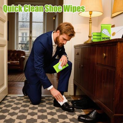 Влажные салфетки для обуви Дорожные салфетки для чистки кроссовок Портативные средства для чистки обуви для арендуемого дома, квартиры, ресторана, бизнеса, отеля