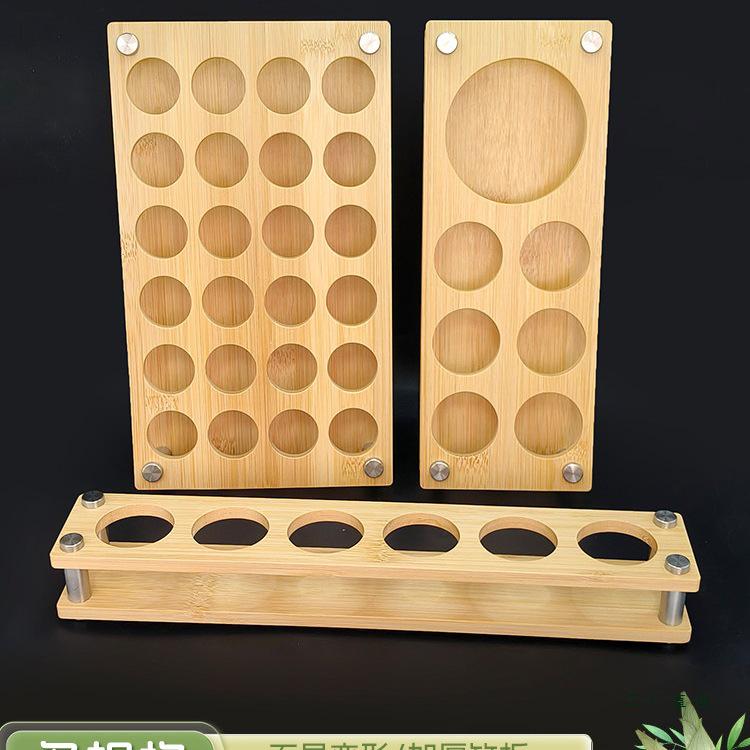 Elegant Portable Wine Rack & Glass Holder Set - High-End Barware & Decor