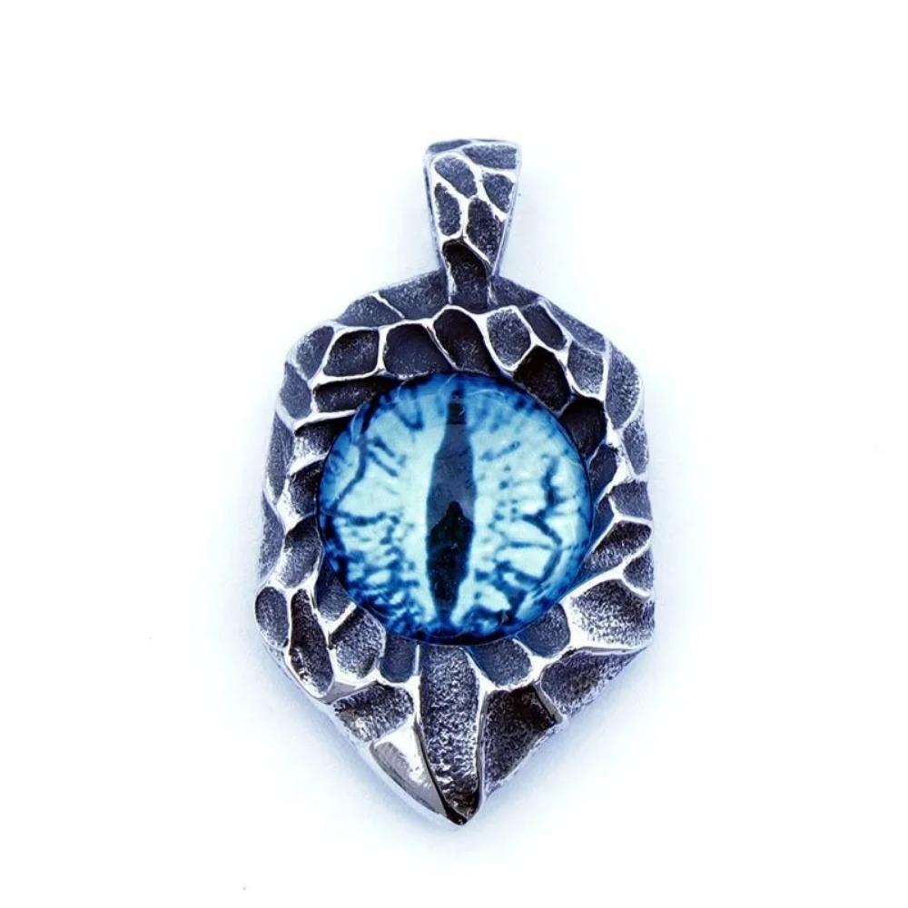 Око Гора мусульманский рунический узор круглое ожерелье с подвеской мужское ожерелье скользящая подвеска металлическое ожерелье амулет аксессуар ювелирные изделия