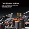 Motorcycle Bottle Holder Phone Mount Water Bottle Holder Cell Phone Holder Bike Cup Holder 2 In 1 Handlebar & Frame Drink Holder