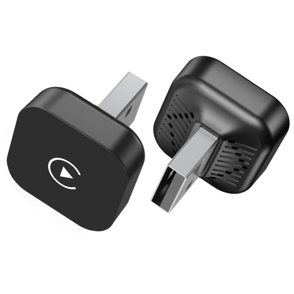 Трансграничный металлический 2-в-1 адаптер CarPlay и Android Auto с матовой отделкой