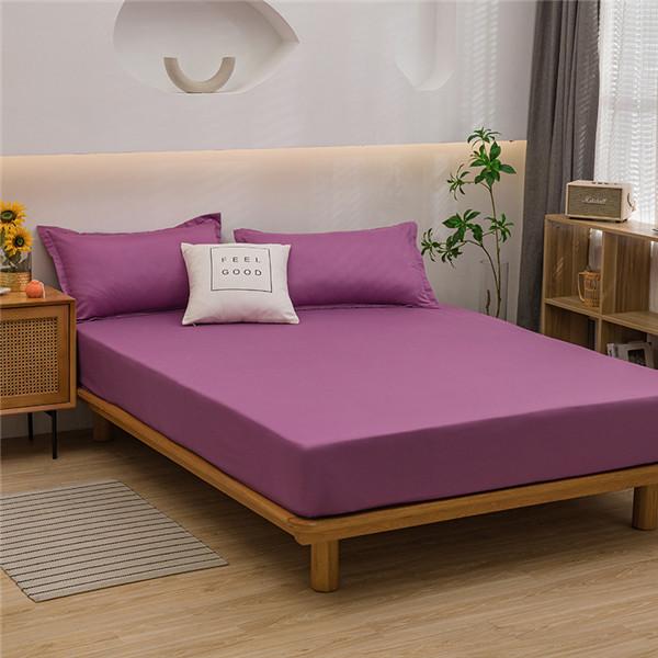 Новая хлопковая простыня, комплект постельного белья, наматрасник с резинками, двойное льняное противоскользящее регулируемое покрывало