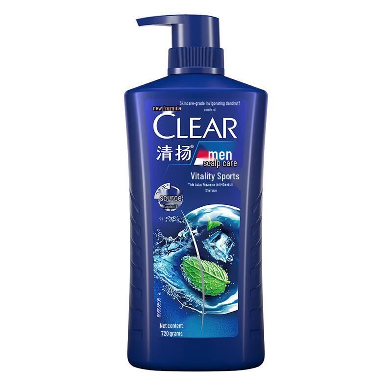 Шампунь Clear Men's Vitality Sport Мята против перхоти