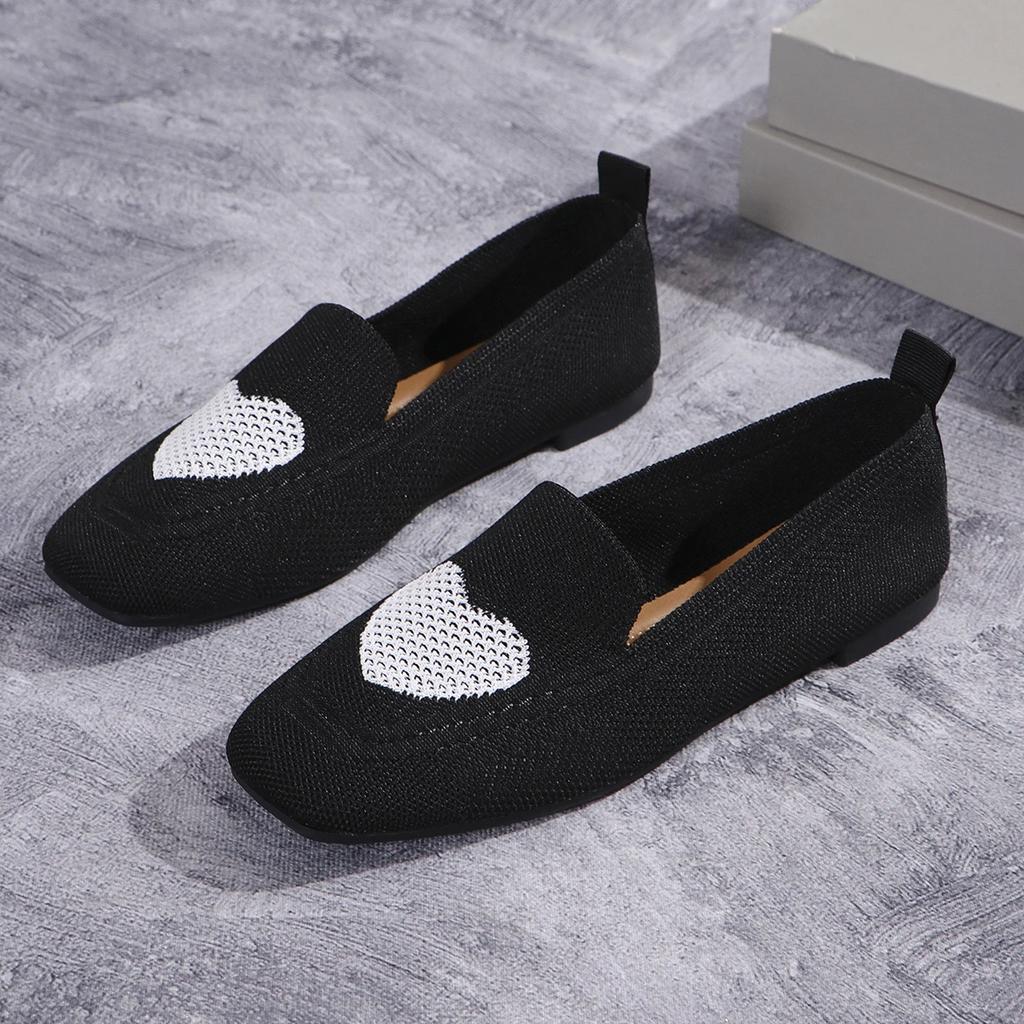 2024 New Summer Style Fashionable Comfortable and Versatile Casual Round-toe and Wear-resistant Shallow Flat Shoes Flats