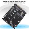 2 в 1 Mini M.2 NGFF & MSATA SSD to SATA 3.0 Hard Disk Adapter Converter Card