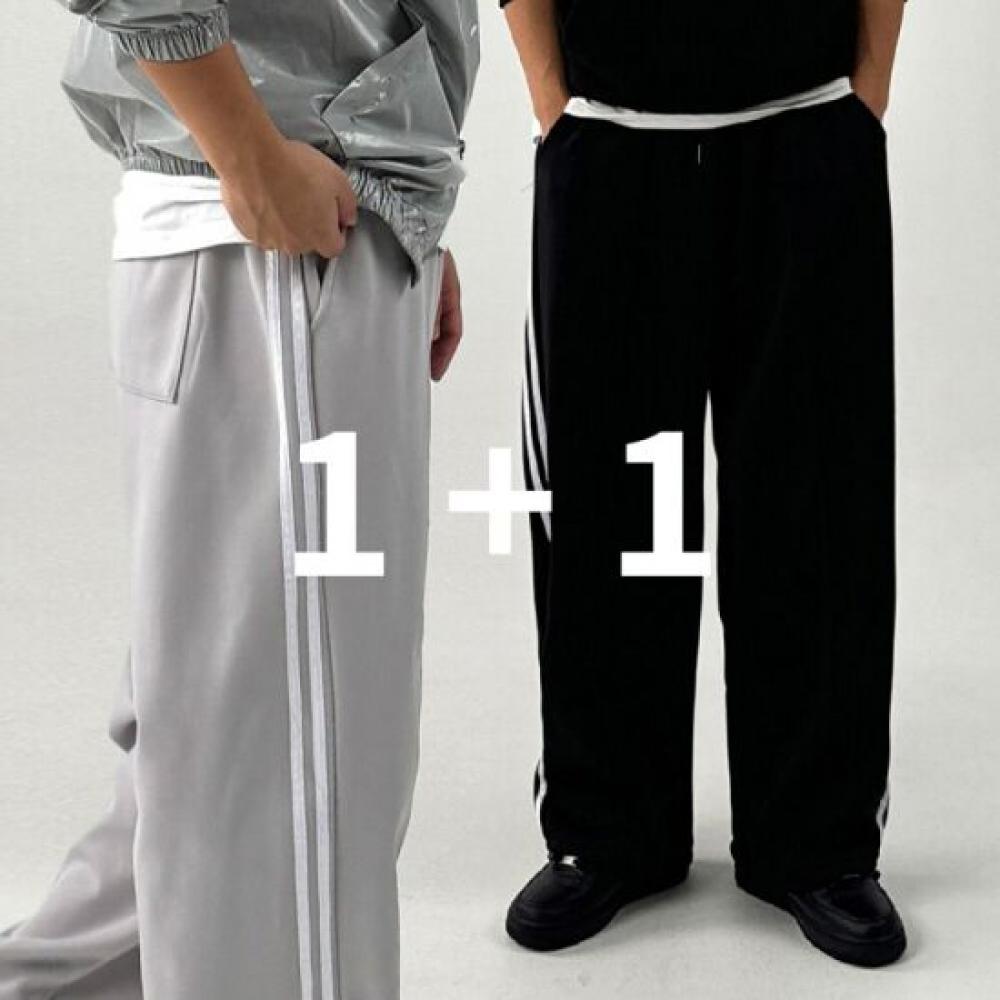 Onl Men S Track Banding Wide pantS Sweat pantS Balloon pantS