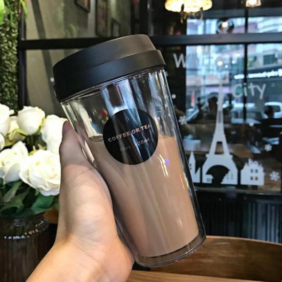 320/420 мл прозрачная термостойкая чашка для кофе, чая, кружка для сока, напитка