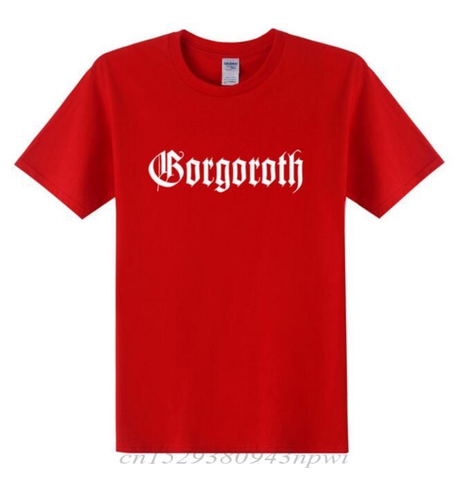 GORGOROTH Футболки Мужские Рок-группа Трэш Блэк СМЕРТЬ ХЭВИ-МЕТАЛ ПАНК Рэп Сумерки Идолов Футболка