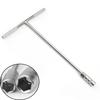 T-type Manual Socket Wrench External Hexagonal Automobile and Motorcycle Repair Wrench Nut Hexagonal T-bar