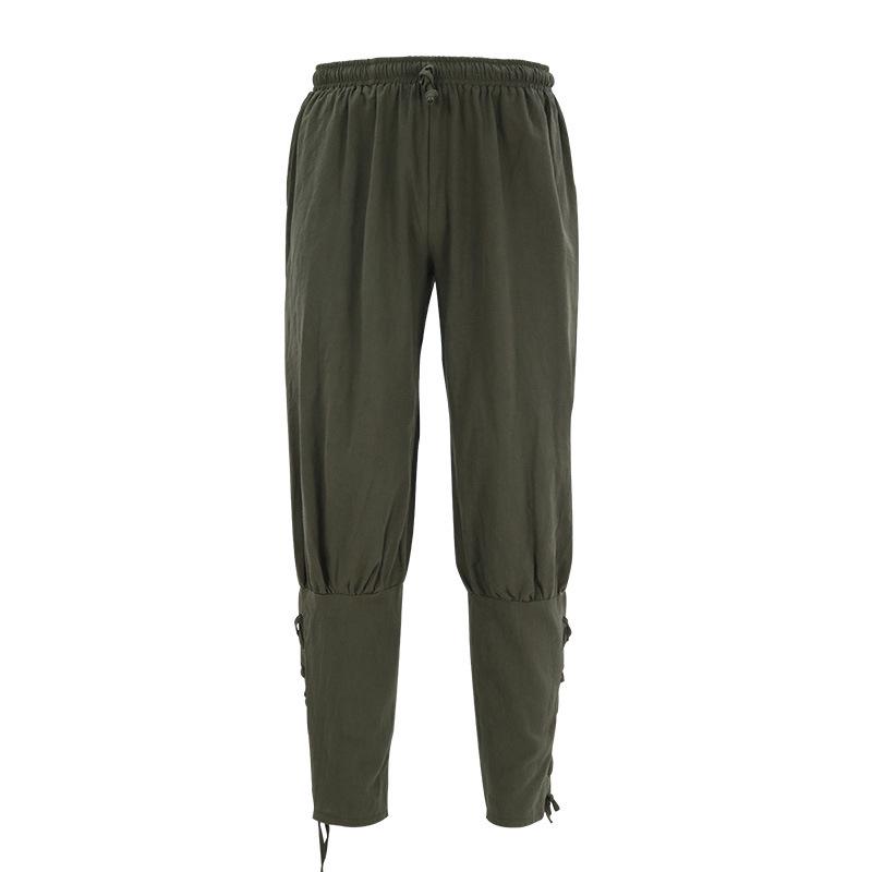 European & American Retro Medieval Costume Lace-up Shirt Cosplay Top