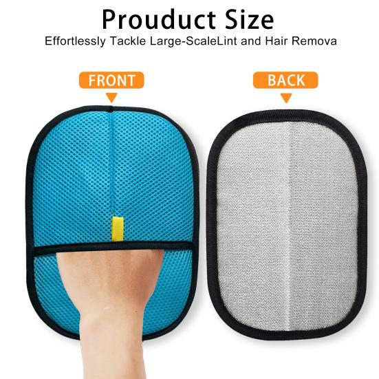 2 шт. Перчатки для удаления шерсти домашних животных Кошки Электростатические перчатки для удаления шерсти Собаки Многоразовые перчатки для груминга для дивана Мебели Ковра Одежды Автосидений