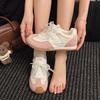 Fashion 2025 Spring New Bow Personality Fashion Casual Mesh with Comfortable Breathable Women's Shoes