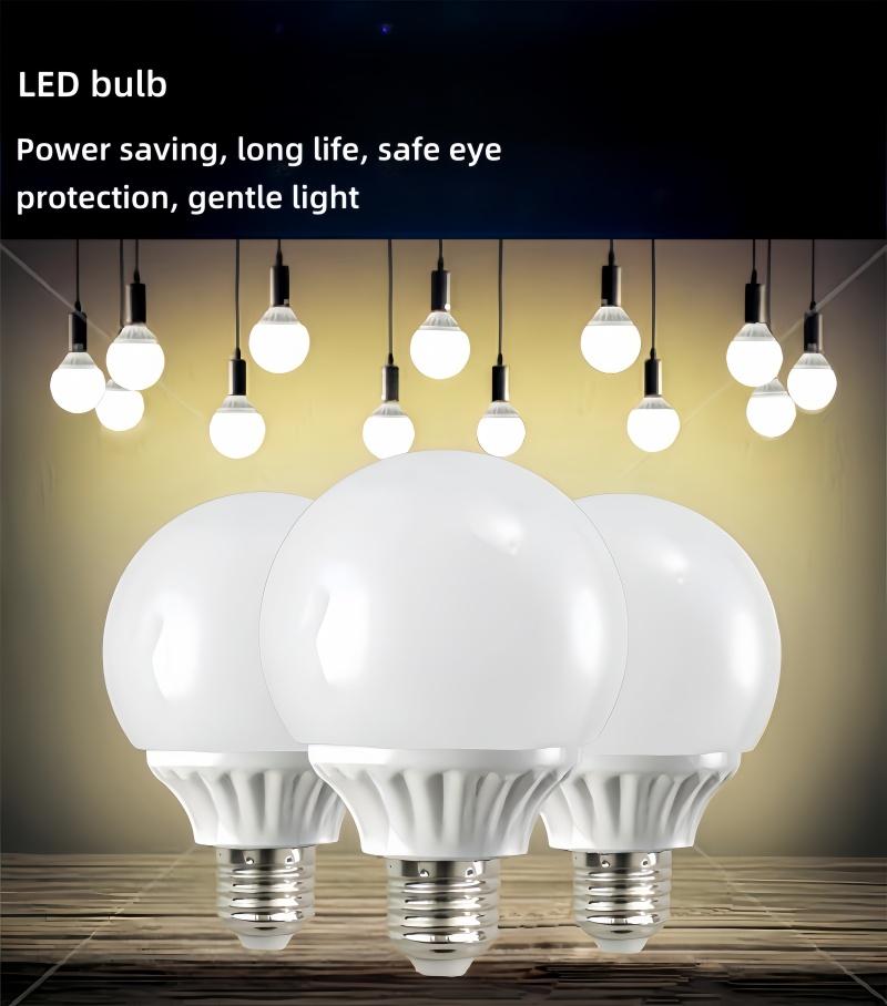 Светодиодная лампа для наружного освещения E27, переменного тока высокого напряжения 220 В, 240 В, G80, G90, 9 Вт, 15 Вт, 20 Вт, энергосберегающая лампа, теплый и холодный белый цвет