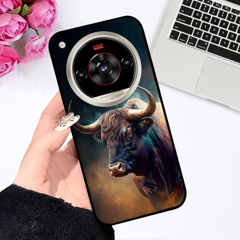 Чехол для Nubia Focus 2 Ultra Z2463N 6.8" Мягкий силиконовый TPU Чехол для телефона Для ZTE Nubia Focus2 Ultra 5G Ударопрочный корпус Focus2Ultra