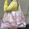 Eco-Friendly Foldable Large Capacity Shoulder Shopping Bag for Women