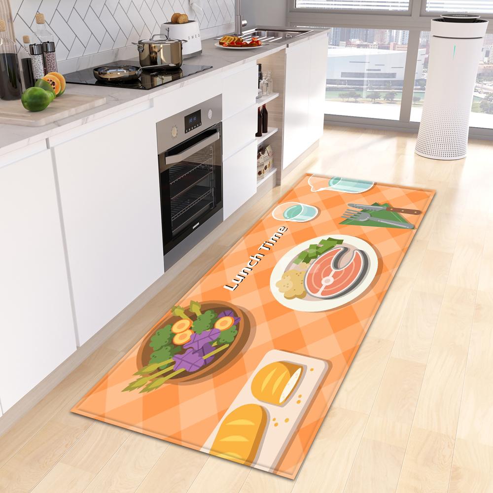 Коврик для кухни, коврик для входной двери спальни, коврик для гостиной, коврик для ванной комнаты, коридора, балконной двери, нескользящий ковер