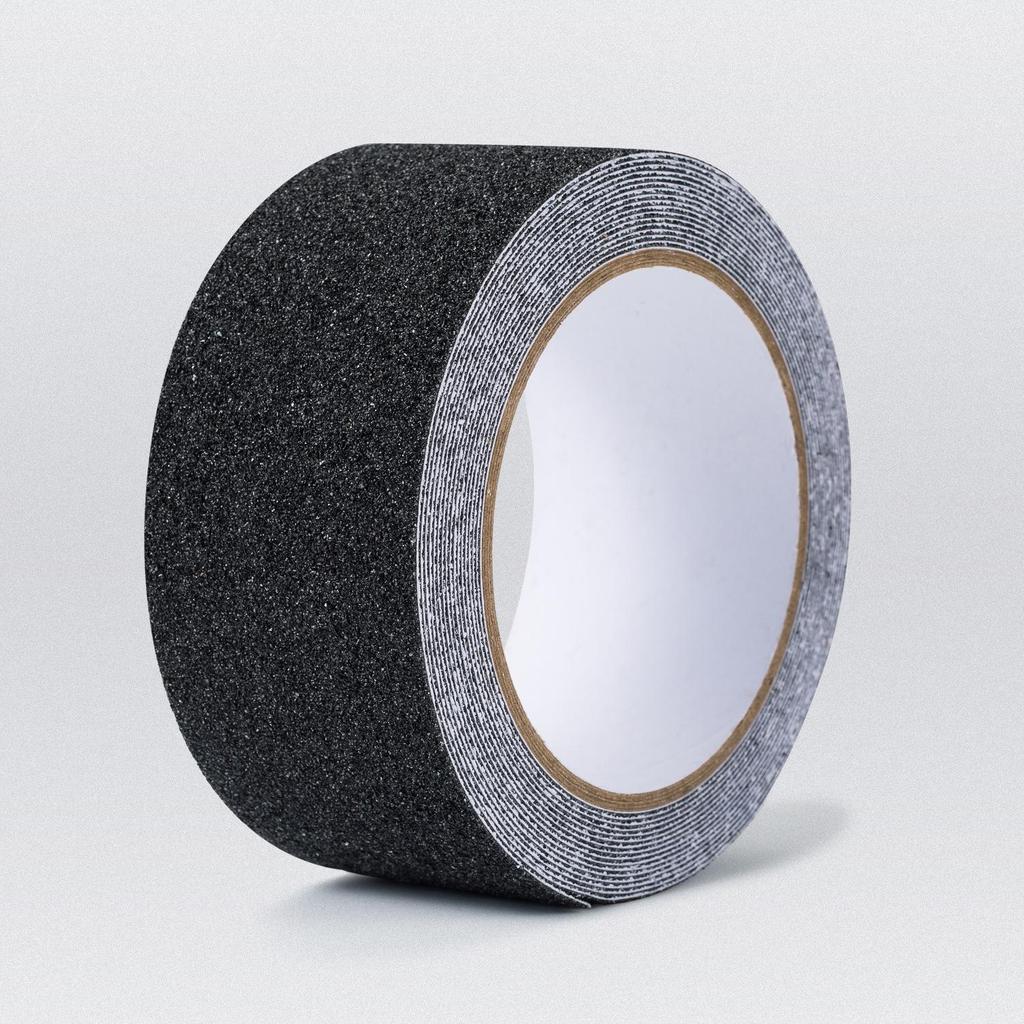 Водонепроницаемая самоклеящаяся противоскользящая лента - 10 см черная ПВХ наждачная бумага для лестницы
