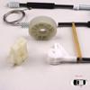 EWR444 Power Window Regulator Repair Set Rear Left Door for Skoda Octavia MK1 1U 1996-2000 Pre-Facelift 1U0839461
