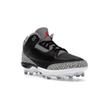 Air Jordan 3 Retro TD Cleat Black Cement Men Sneakers Fire-Red Cement-Grey White FZ8626-001