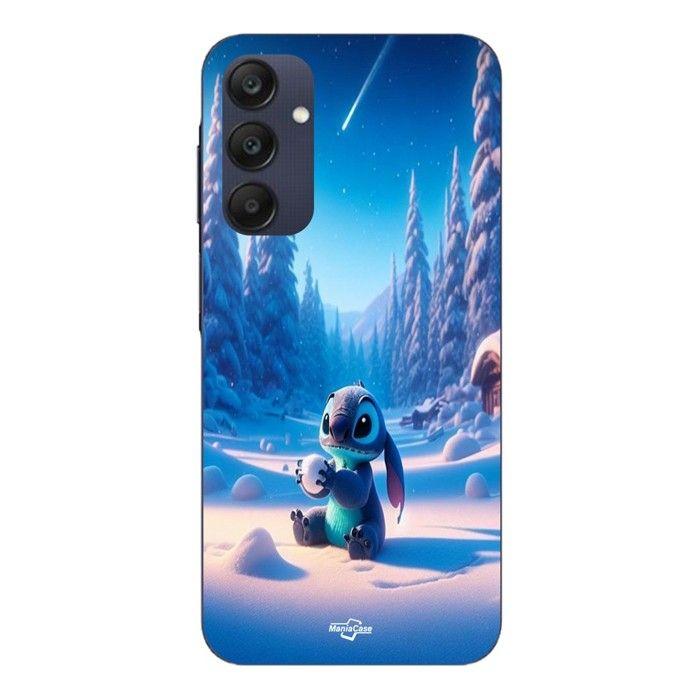 Coque Pour Samsung galaxy A25 Stitch mignon neige étoilée 3D Maniacase