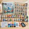 Halloween Decoration Pendant Set Gnome Advent Calendar, Christmas DIY Faux Diamond Art Calendar 31 Days Craft Kit, Handmade Hanging Ornaments