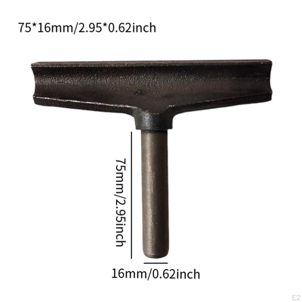 Подставка для токарного станка по дереву, прочный вал длиной 5,9 дюйма и длиной 16 мм