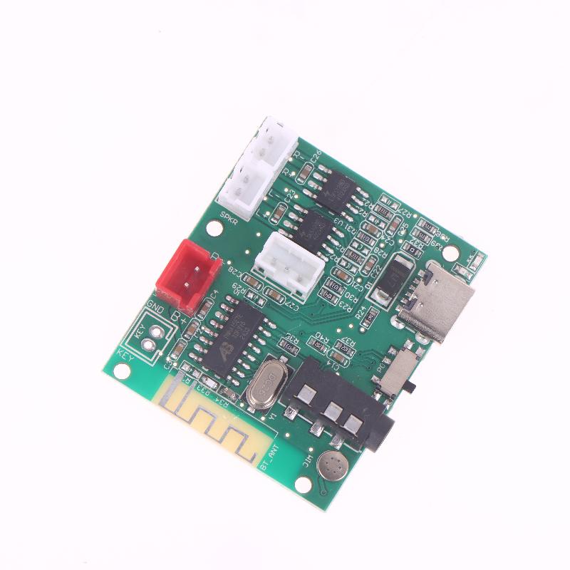 Многофункциональный динамик DIY 5.2 модуль BT 5 В 5 Вт+5 Вт TWS плата усилителя мощности 3.5Aux беспроводная плата PCBA