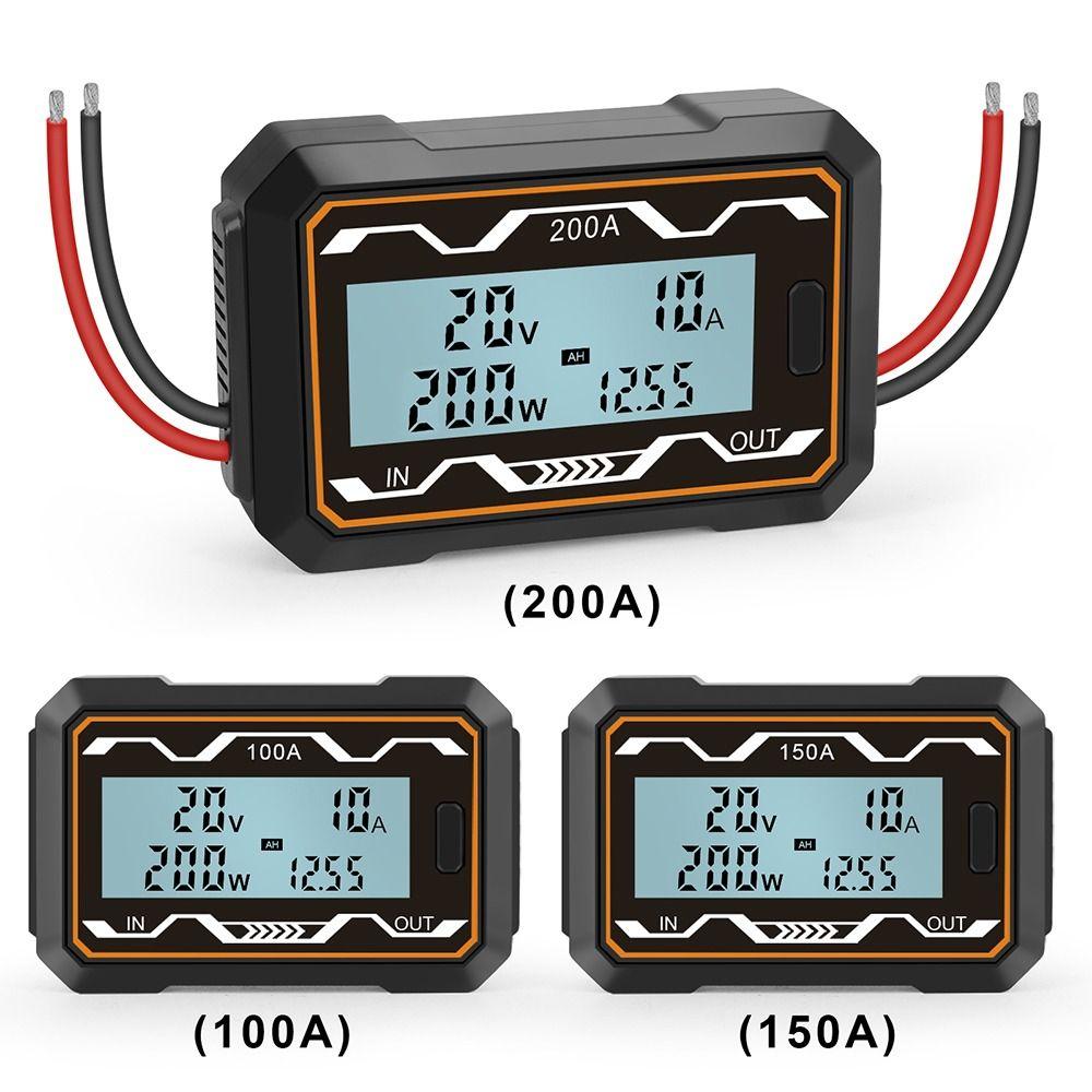 Electric Analyzer Backlight LCD Power Analyzer Digital Wattmeter High Precision RC Watt Meter Voltmeter Ammeter