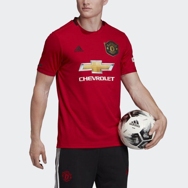 adidas Футбольная форма Манчестер Юнайтед Фан-издание Мужская Красная ED7386