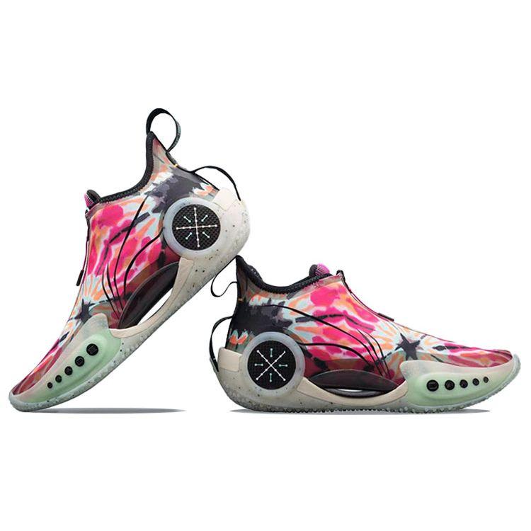 Li-Ning Мужские кроссовки Way of Wade 9 Florida Розовый Белый ABAR119-9