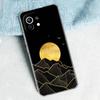 Чехол для телефона для Xiaomi Mi 15 14 13 12 11 Lite 15T 13T 12T Pro Poco X7 X6 X5 Pro 5G X3 NFC F7 F6 F5 Крышка Линия Горный Рассвет