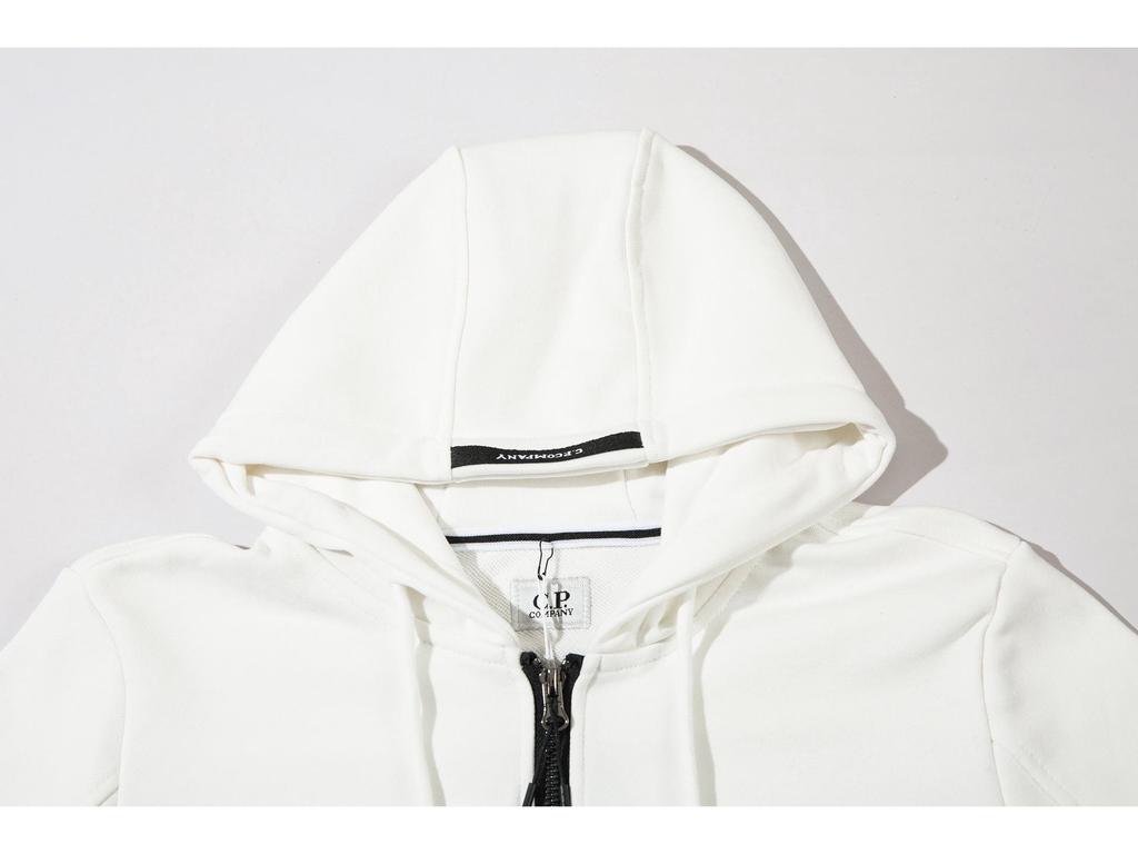 CrossC.P Lens Hooded Sweatshirt: Functional European & American Style Unisex Zipper Hoodie