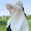 Ice Silk Breathable Outdoors Sunscreen Scarf Hat Summer Protection Sunscreen Uv Protection Three-Dimensional Sunscreen Scarf