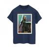 STAR WARS Womens/Ladies The Mandalorian Ahsoka Cotton Boyfriend T-Shirt