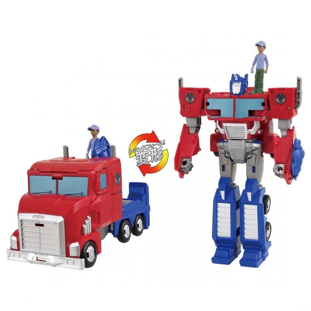 TAKARA TOMY Transformers ESC-01 Spin Changer Optimus Prime & Robbie