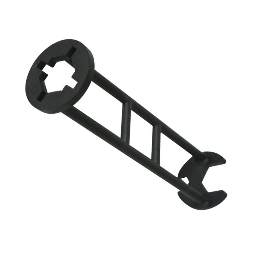 Многофункциональный ключ для раковины, шестигранный ключ с четырьмя челюстями, сантехнический инструмент для крана, универсальный двусторонний ключ, смеситель для раковины, сантехника