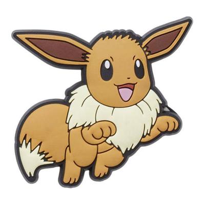 Pokémon Eevee ПВХ обувь Унисекс, Парный стиль, Коричневый