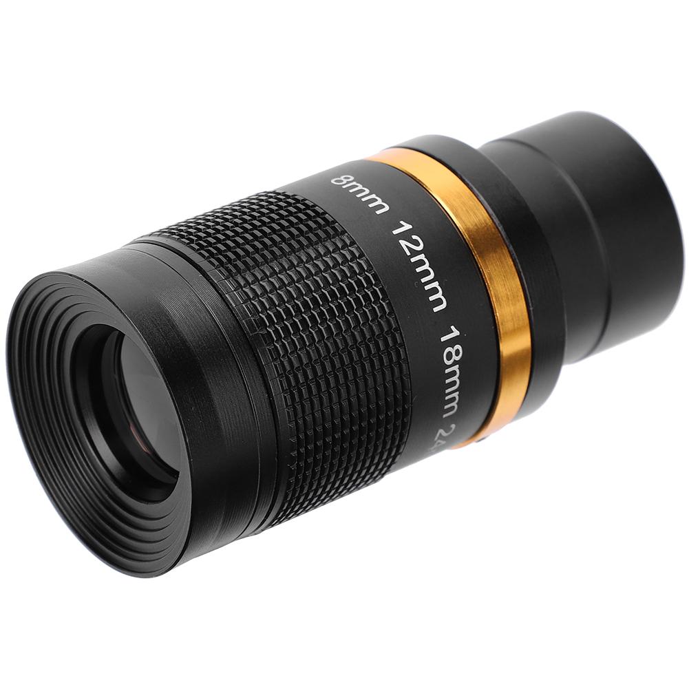 Astronomical Telescope 8‑24mm Continuous Zoom Eyepiece Observation 1.25inch31.7mm Black