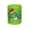 Ribbon Christmas Ribbon Green Furry Christmas  Ribbon Holiday Decoration Random