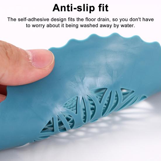 Улавливатель волос для душевого слива, простая установка, очистка, предотвращение засоров, пластиковая ловушка для волос для слива в ванной