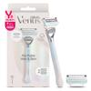 Venus Y Zone Hair Removal Self-care Women's Razor + 2 Razor Blades, 1 Set