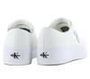 Calvin Klein Vulc Platform Essential Mono Shoes - Women's Platform Sneakers In Canvas White YW0YW01030-YBR ORIGINAL