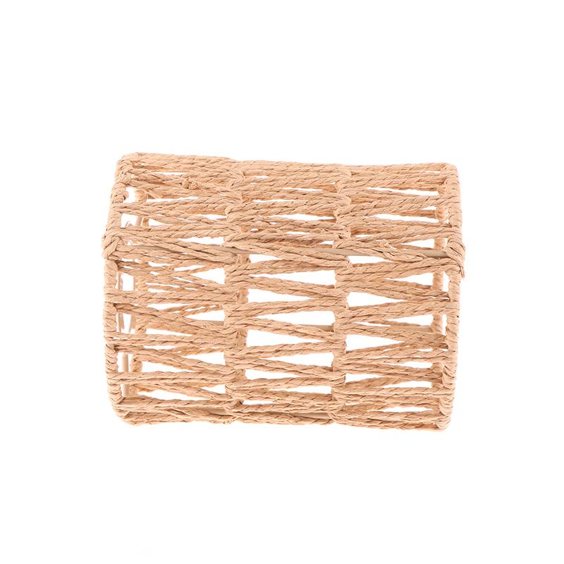 Потолочный светильник в стиле бохо, плетеный вручную, абажур из ротанга, подвесной светильник, абажур из подвесной лампы